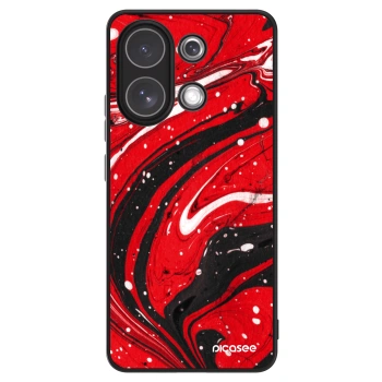 Etui na Xiaomi Redmi Note 13 4G - Red black