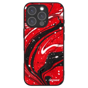 Etui na Apple iPhone 16 Pro - Red black