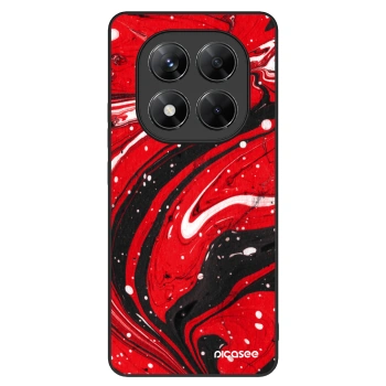 Picasee ULTIMATE CASE na Xiaomi Redmi Note 14 Pro 5G - Red black