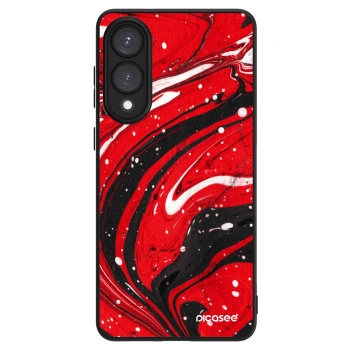 Picasee ULTIMATE CASE PowerShare pro Samsung Galaxy S25 Edge 5G - Red black