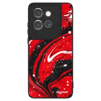 Etui na Motorola Edge 50 Neo - Red black