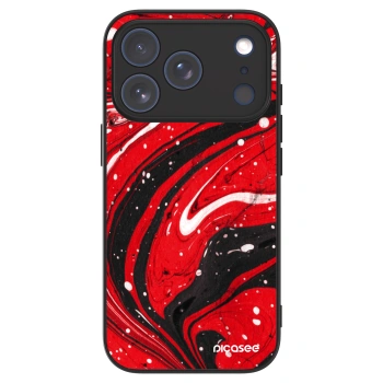 Picasee ULTIMATE CASE na Apple iPhone 17 Pro - Red black