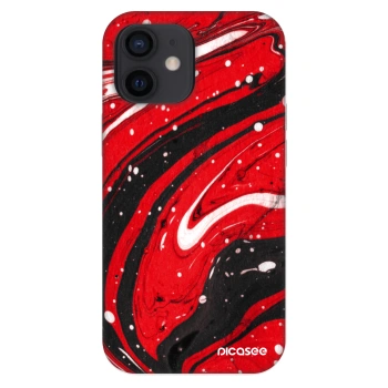 Etui na Apple iPhone 12 mini - Red black