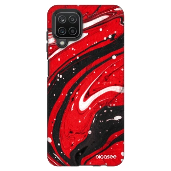 Etui na Samsung Galaxy A12 A125F - Red black