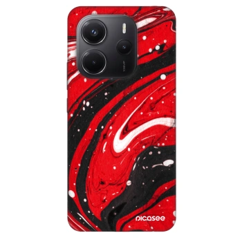 Etui na Xiaomi Redmi Note 14 4G - Red black