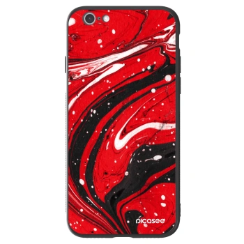 Etui na Apple iPhone 6/6S - Red black
