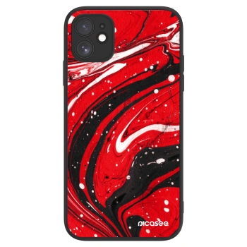 Picasee ULTIMATE CASE na Apple iPhone 11 - Red black