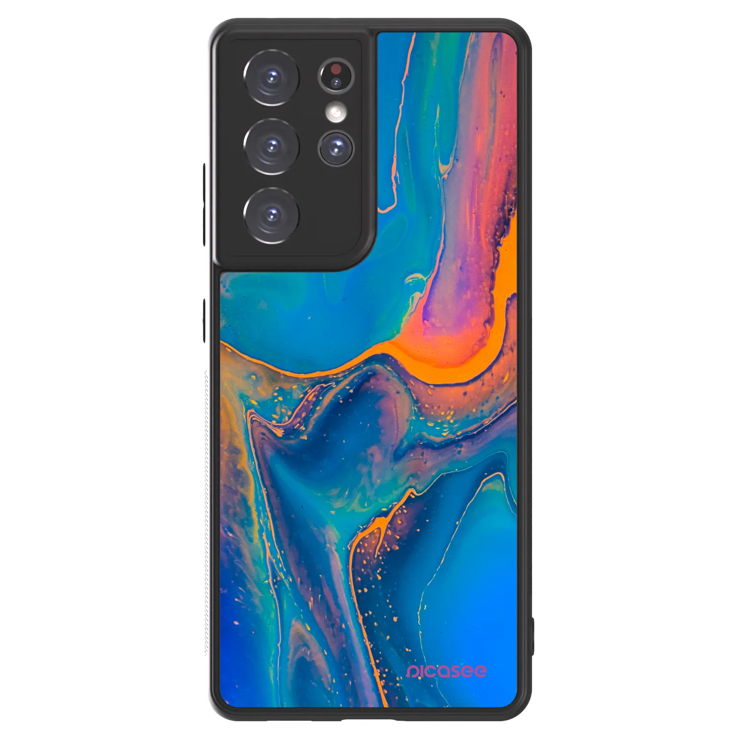 Picasee ULTIMATE CASE na Samsung Galaxy S21 Ultra 5G G998B - Rainbow