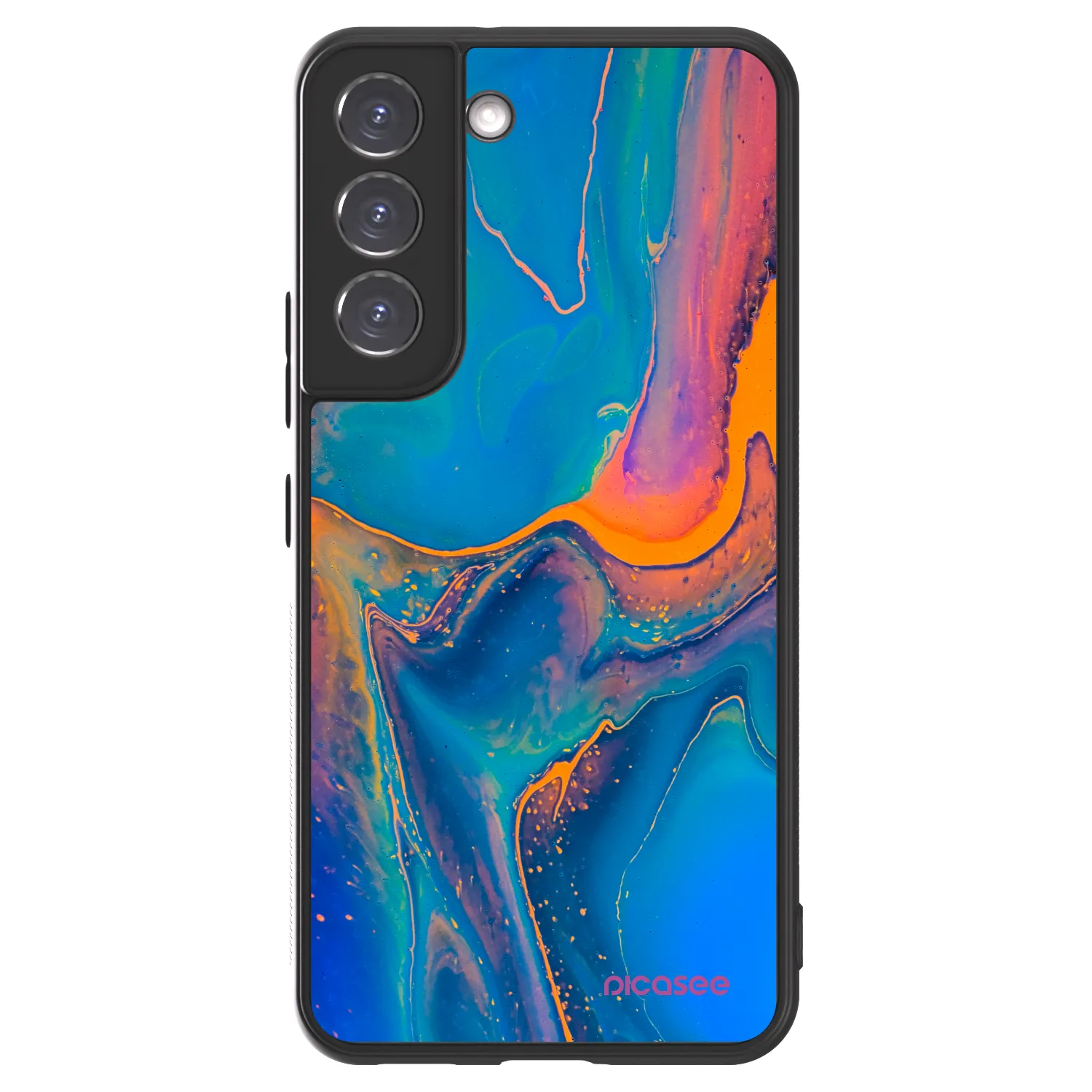 Picasee ULTIMATE CASE PowerShare pro Samsung Galaxy S22 5G - Rainbow