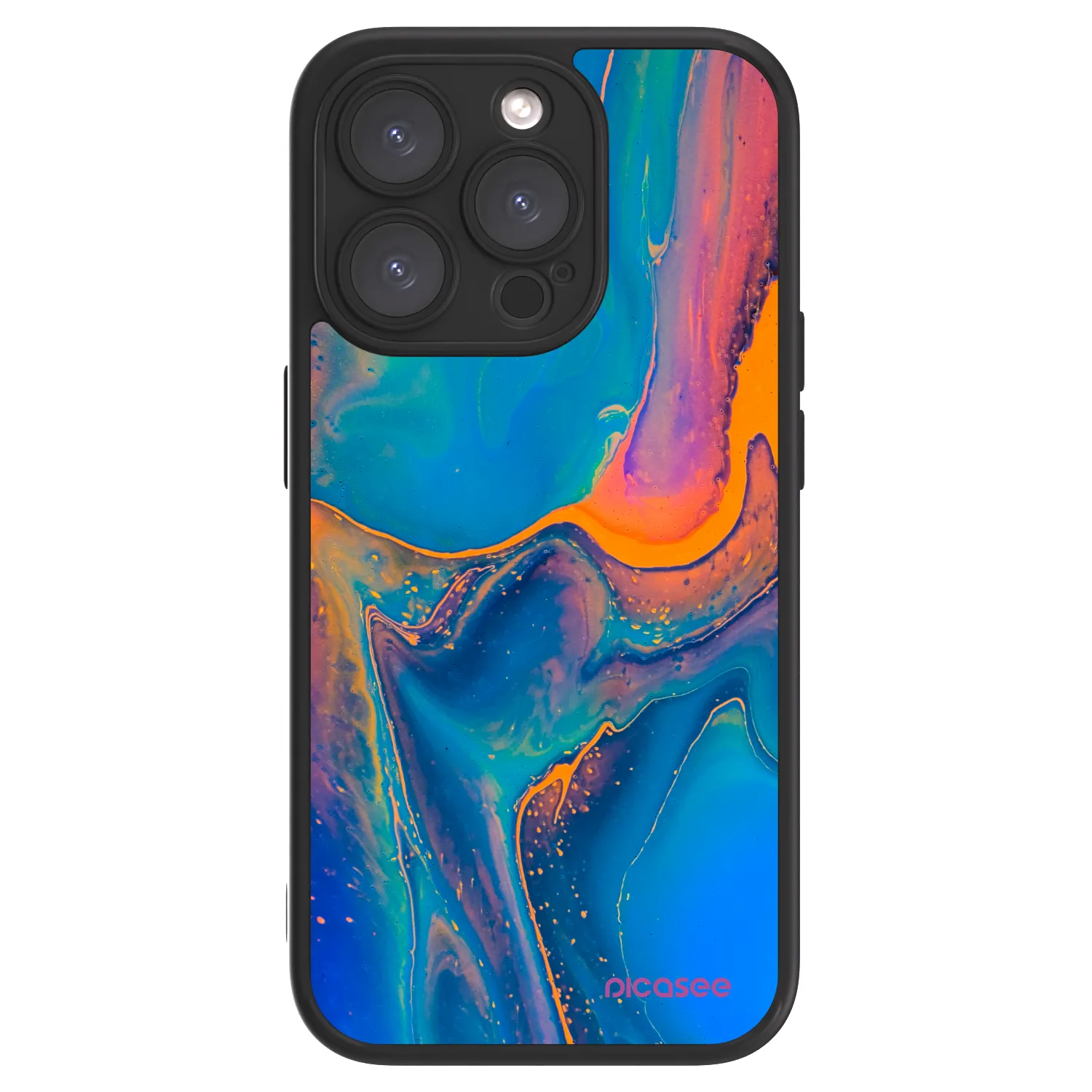 Picasee ULTIMATE CASE MagSafe pro Apple iPhone 15 Pro - Rainbow