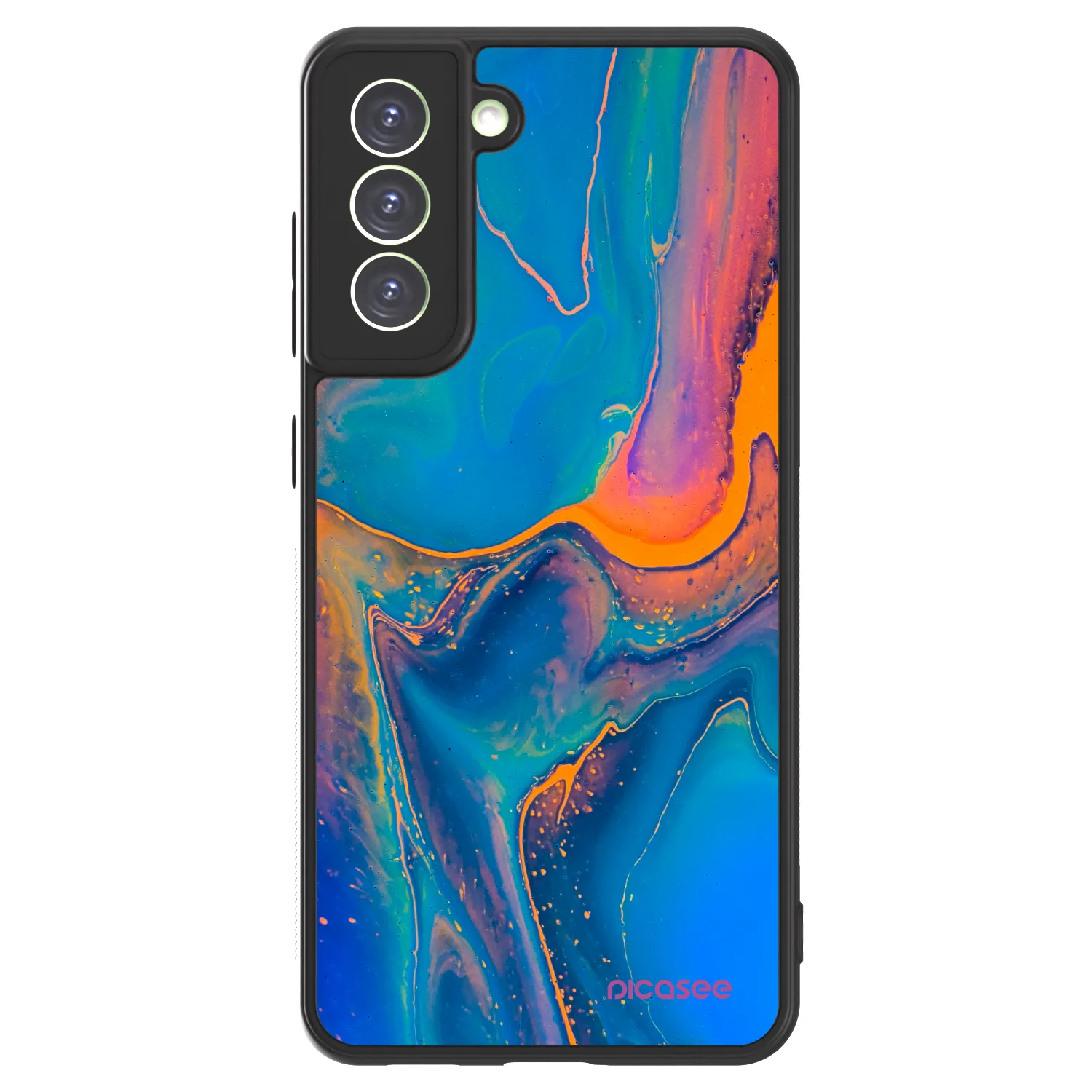 Picasee ULTIMATE CASE PowerShare pro Samsung Galaxy S21 FE 5G - Rainbow