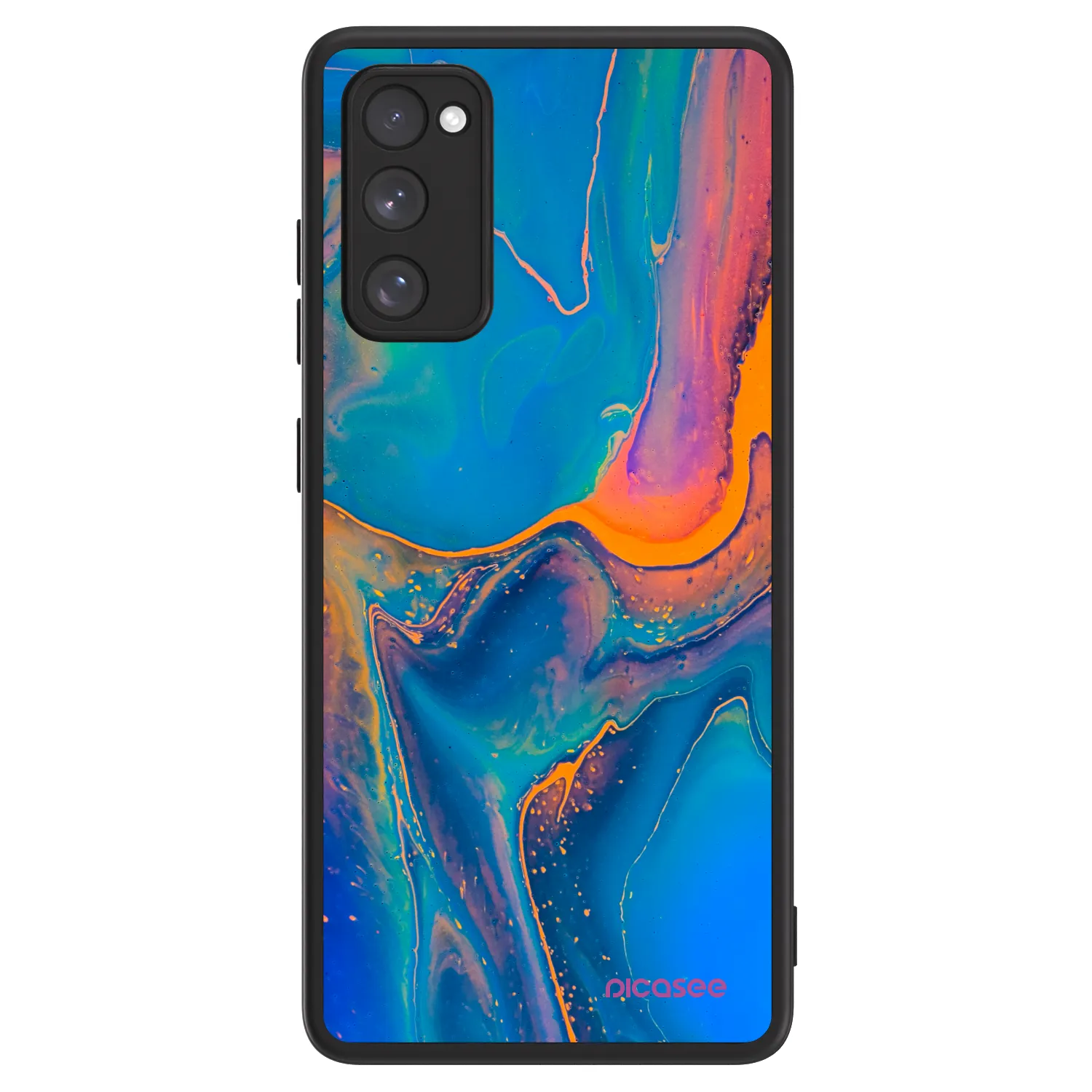 Picasee ULTIMATE CASE PowerShare pro Samsung Galaxy S20 FE - Rainbow