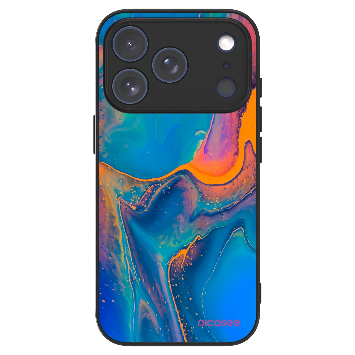 Picasee ULTIMATE CASE MagSafe pro Apple iPhone 17 Pro - Rainbow