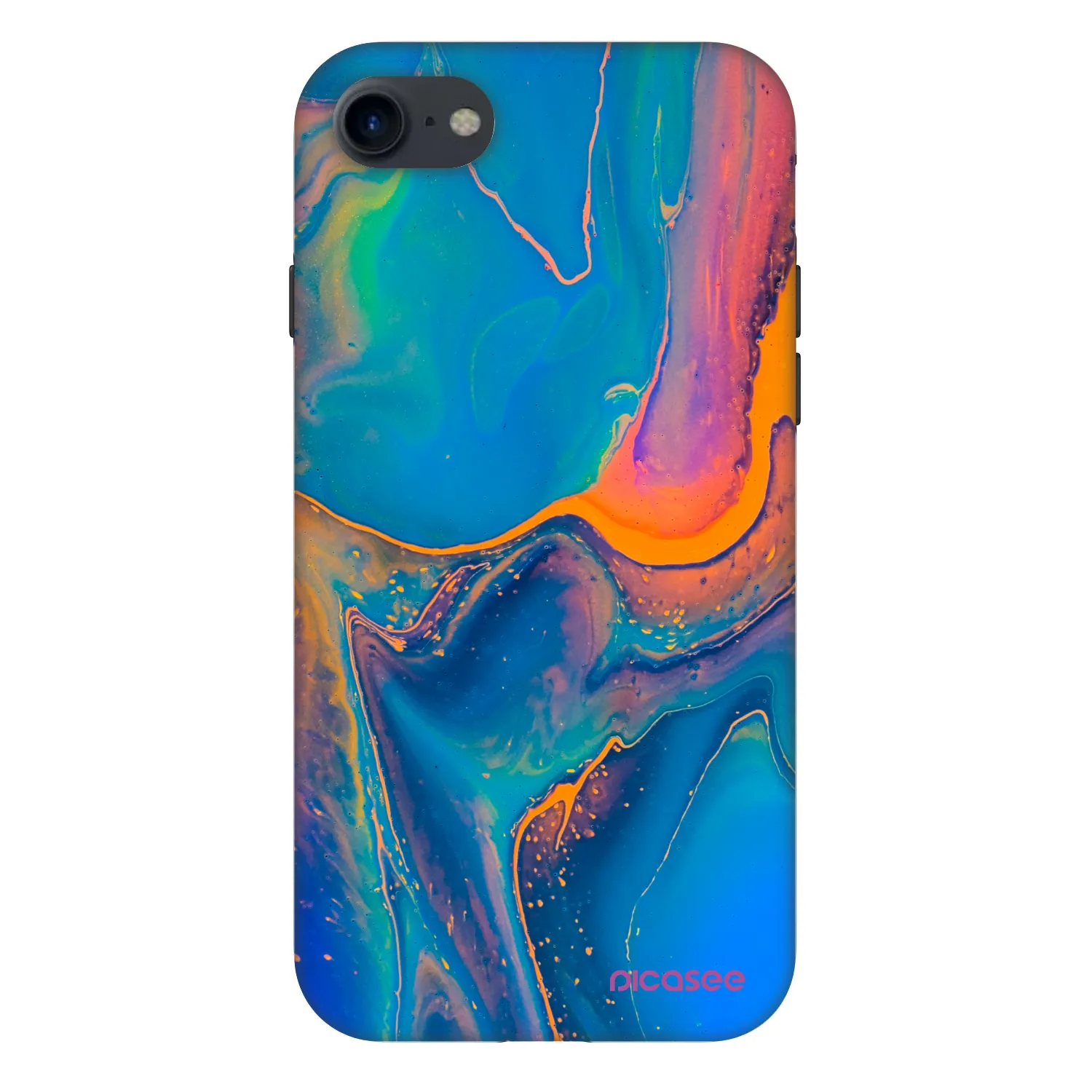 Picasee Fashion Case na Apple iPhone SE 2020 - Rainbow