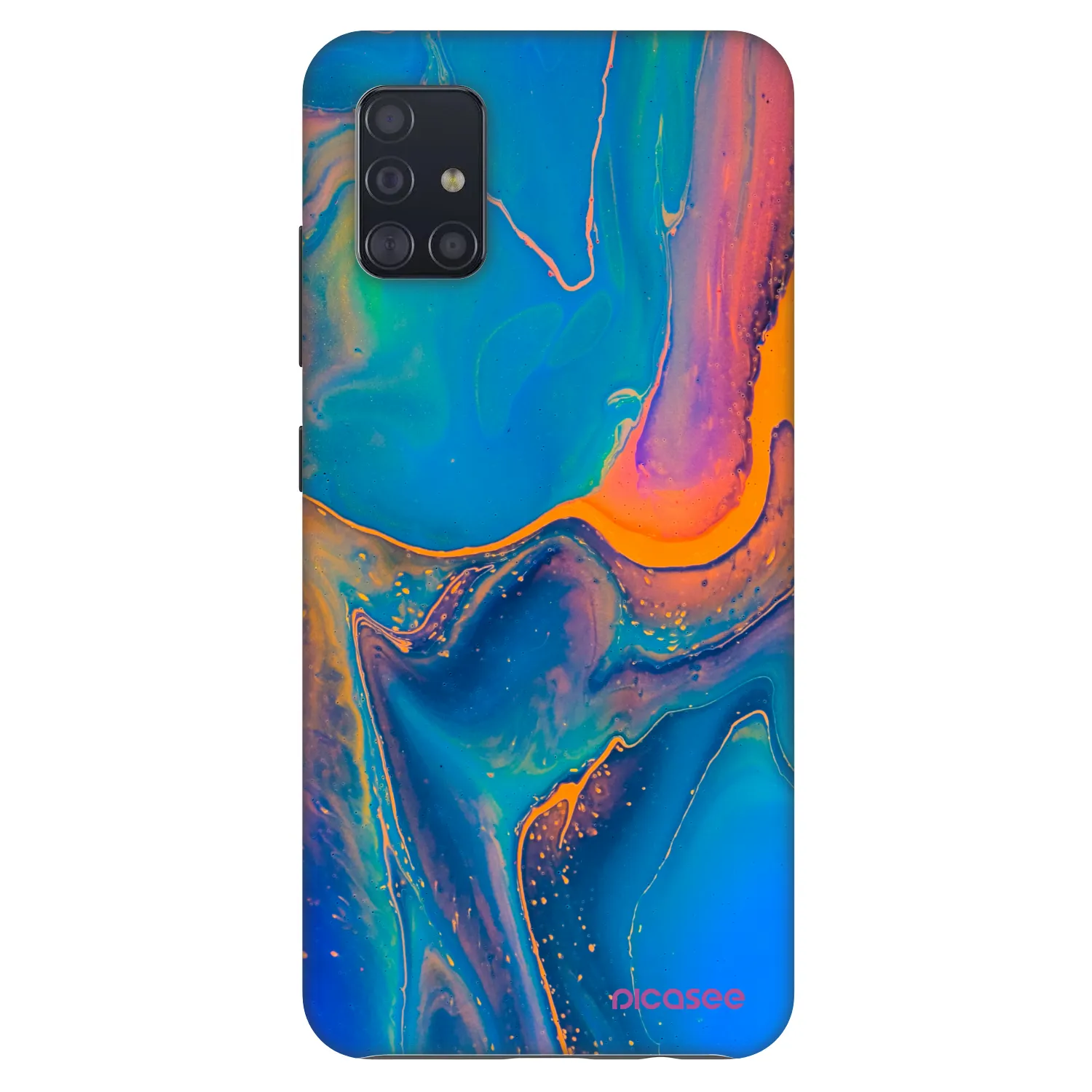 Picasee Fashion Case na Samsung Galaxy A51 A515F - Rainbow