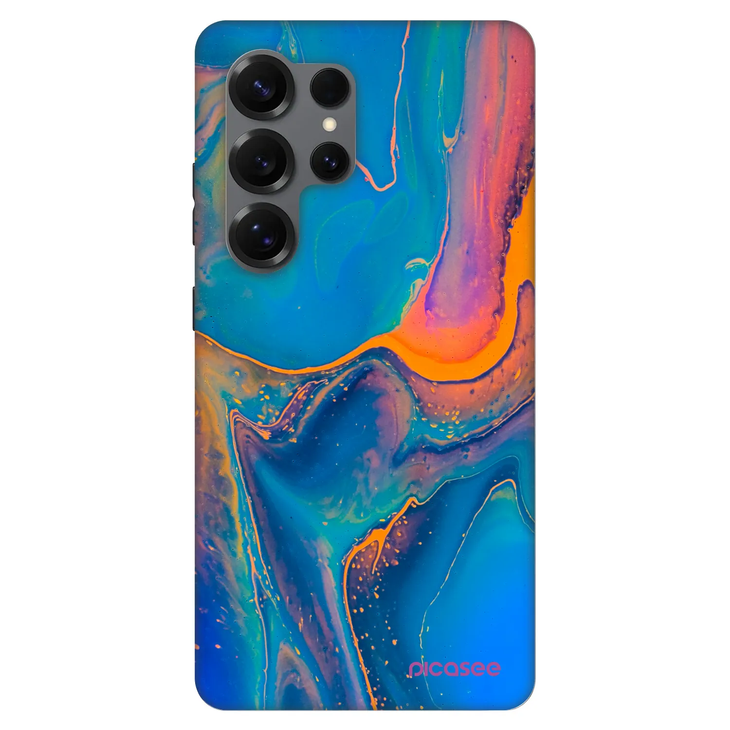 Picasee Fashion Case PowerShare pro Samsung Galaxy S25 Ultra 5G - Rainbow