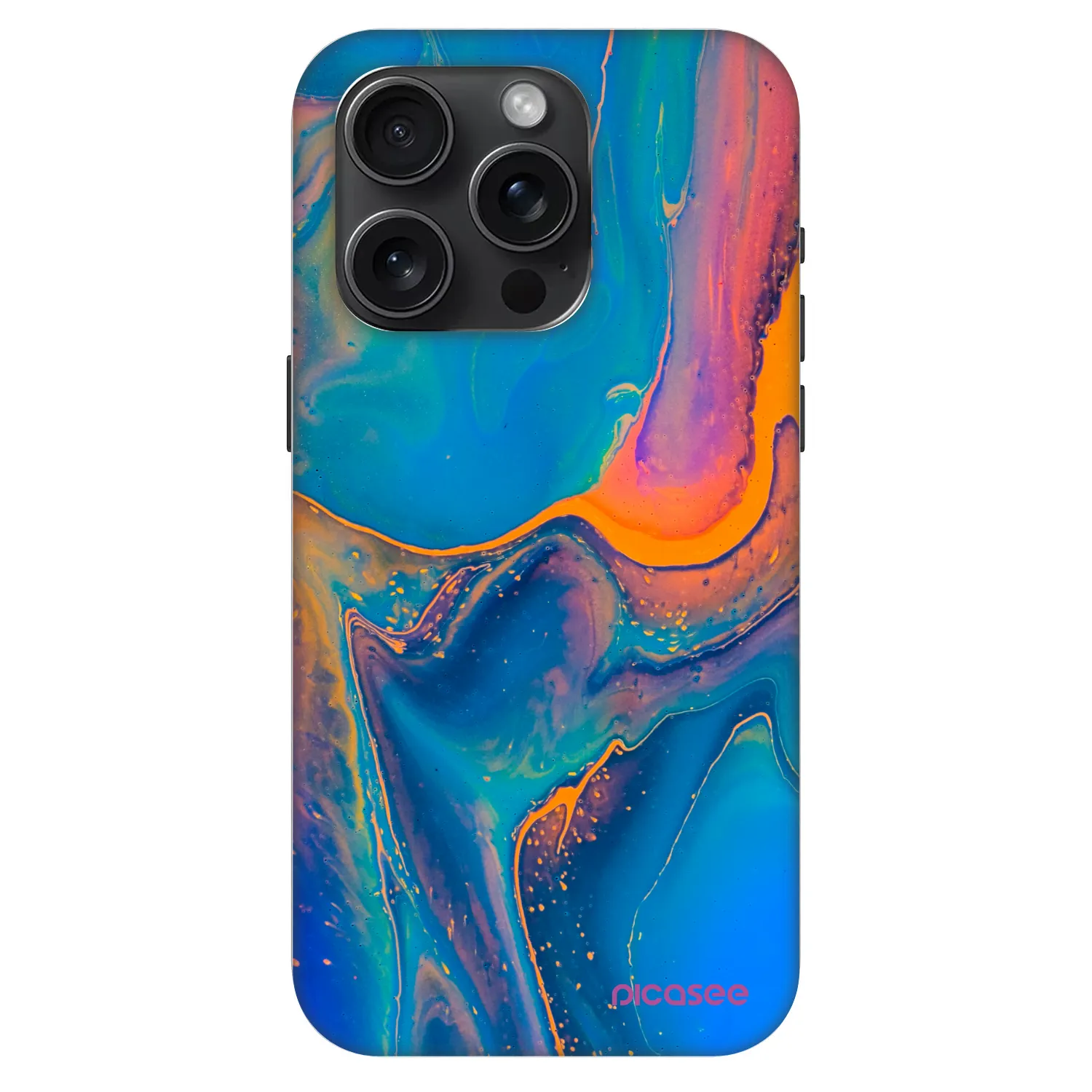 Picasee Fashion Case MagSafe na Apple iPhone 15 Pro - Rainbow