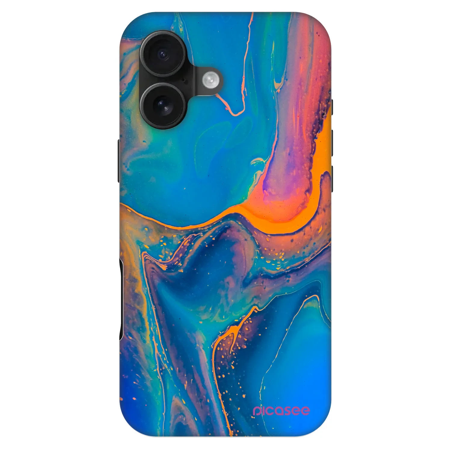 Picasee Fashion Case MagSafe na Apple iPhone 16 - Rainbow