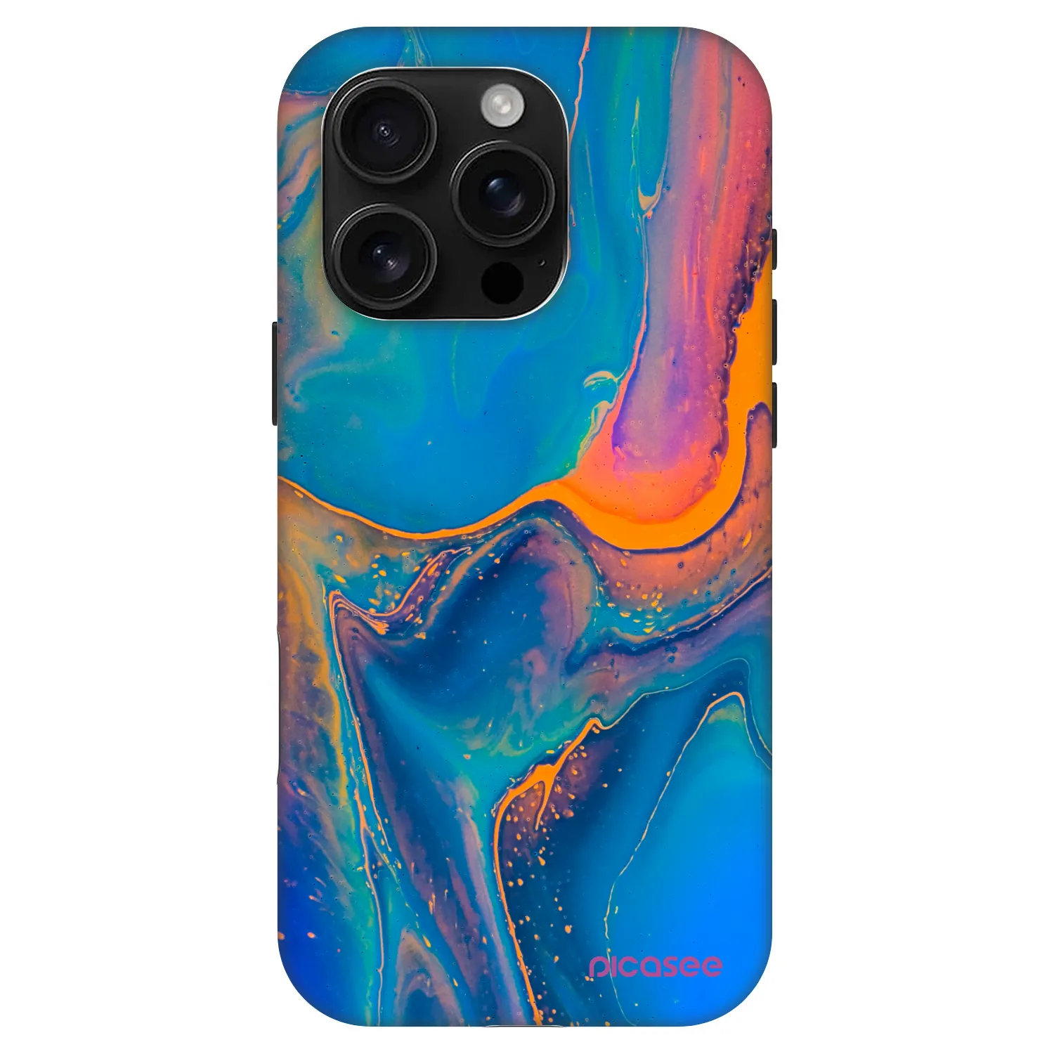 Picasee Fashion Case MagSafe na Apple iPhone 16 Pro - Rainbow