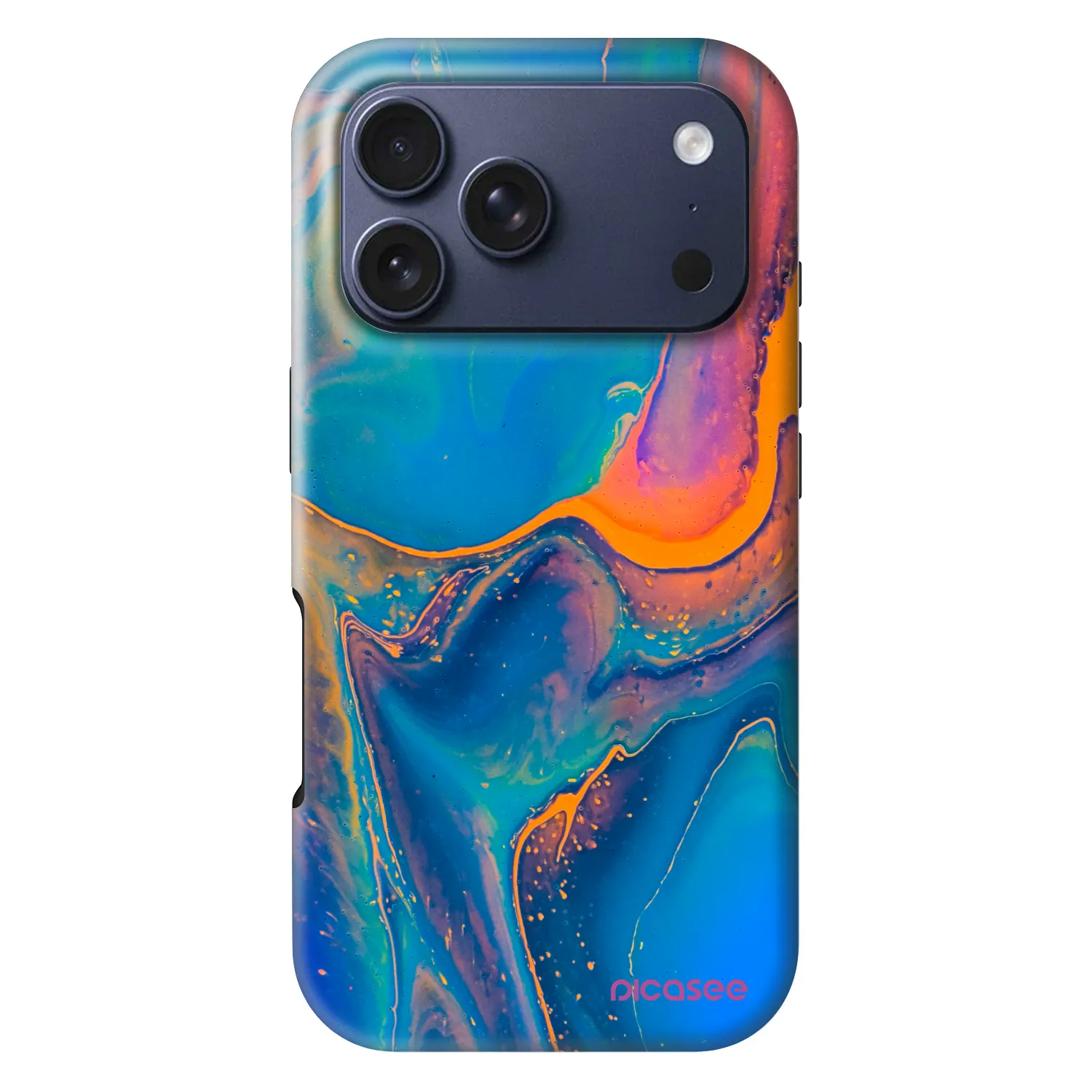 Picasee Fashion Case MagSafe na Apple iPhone 18 Pro - Rainbow