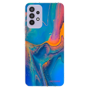 Picasee silikonowe przeźroczyste etui na Samsung Galaxy A32 4G SM-A325F - Rainbow