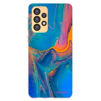 Picasee silikonowe przeźroczyste etui na Samsung Galaxy A33 5G A336 - Rainbow