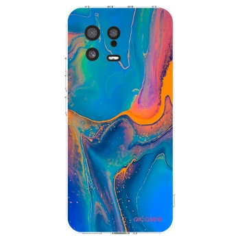 Picasee silikonowe przeźroczyste etui na Xiaomi 13 - Rainbow