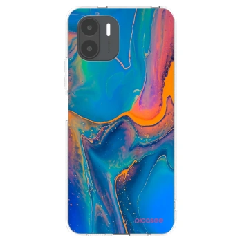 Picasee silikonowe przeźroczyste etui na Xiaomi Redmi A2 - Rainbow
