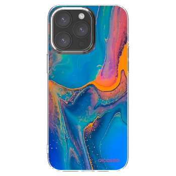 Picasee silikonowe przeźroczyste etui na Apple iPhone 15 Pro Max - Rainbow