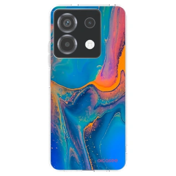 Picasee silikonowe przeźroczyste etui na Xiaomi Poco X6 - Rainbow