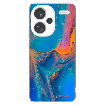 Picasee silikonowe przeźroczyste etui na Xiaomi Redmi Note 13 Pro+ 5G - Rainbow