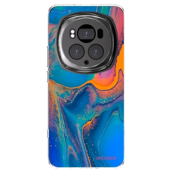 Picasee silikonowe przeźroczyste etui na Honor Magic6 Pro - Rainbow