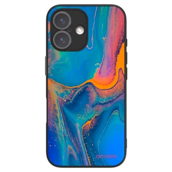 Picasee ULTIMATE CASE MagSafe pro Apple iPhone 16 - Rainbow