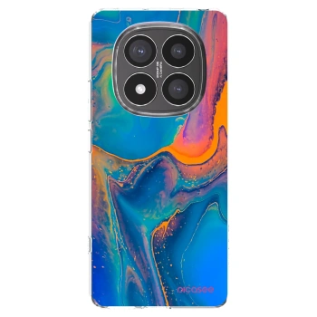 Picasee silikonowe przeźroczyste etui na Xiaomi Redmi Note 14 Pro+ 5G - Rainbow