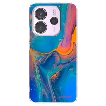 Picasee silikonowe przeźroczyste etui na Xiaomi Redmi Note 14 4G - Rainbow