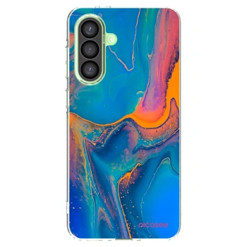 Picasee silikonowe przeźroczyste etui na Samsung Galaxy A26 5G A266B - Rainbow