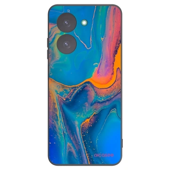 Picasee silikonowe czarne etui na Xiaomi Redmi A5 - Rainbow