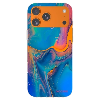 Picasee silikonowe przeźroczyste etui na Apple iPhone 17 Pro Max - Rainbow