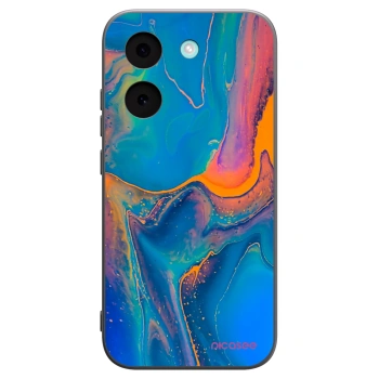 Picasee silikonowe czarne etui na Xiaomi Poco X8 Pro - Rainbow