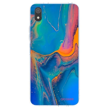 Picasee silikonowe przeźroczyste etui na Xiaomi Redmi 7A - Rainbow