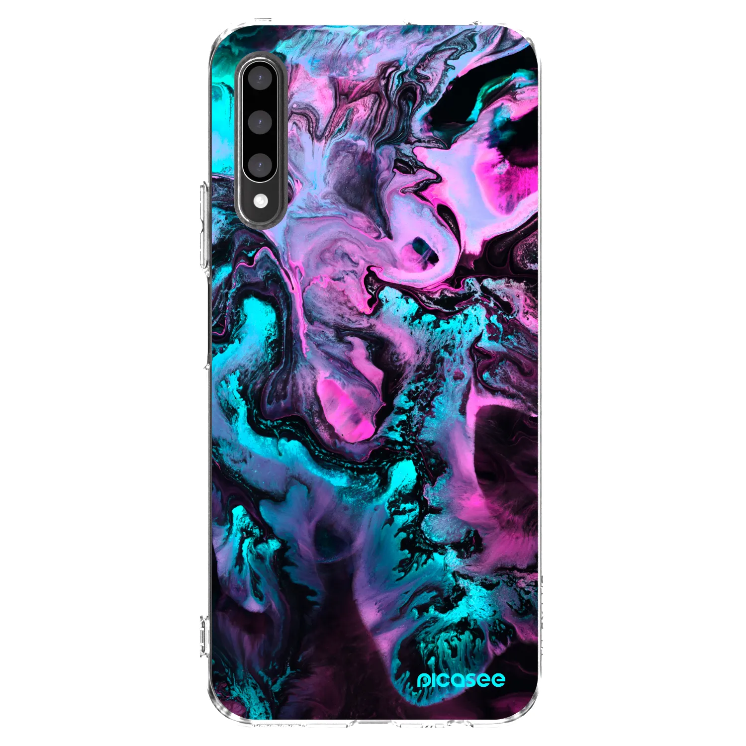 Picasee silikonowe przeźroczyste etui na Honor 9X Pro - Lean