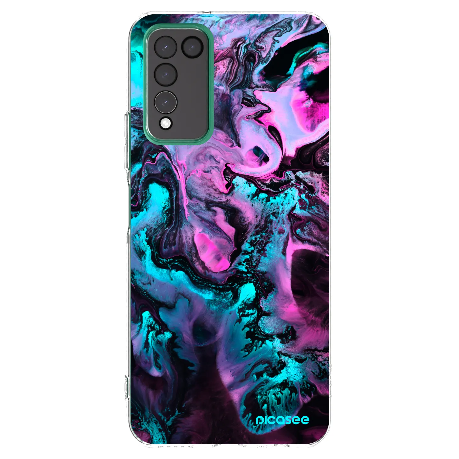 Picasee silikonowe przeźroczyste etui na Honor 10X Lite - Lean
