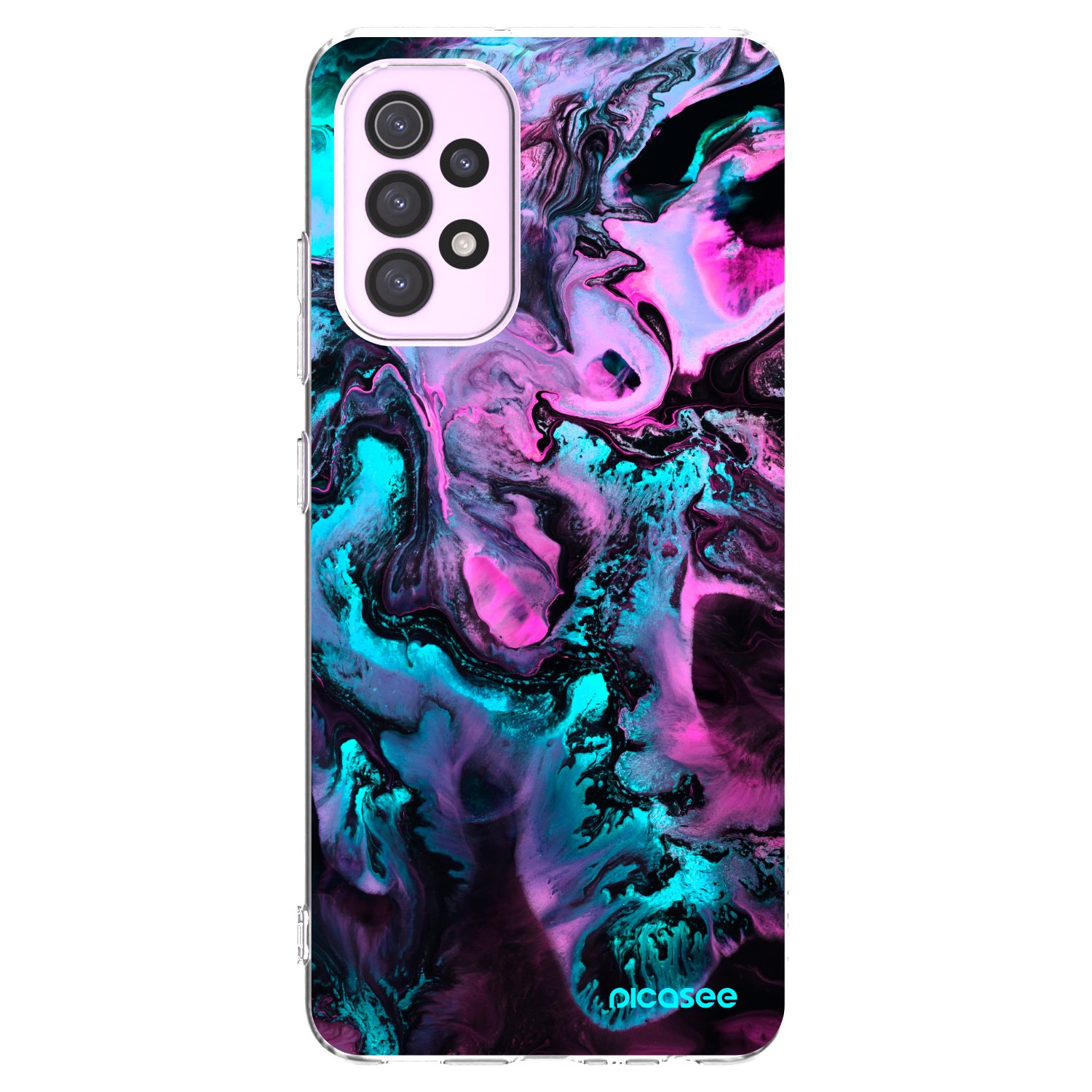 Picasee silikonowe przeźroczyste etui na Samsung Galaxy A32 5G A326B - Lean