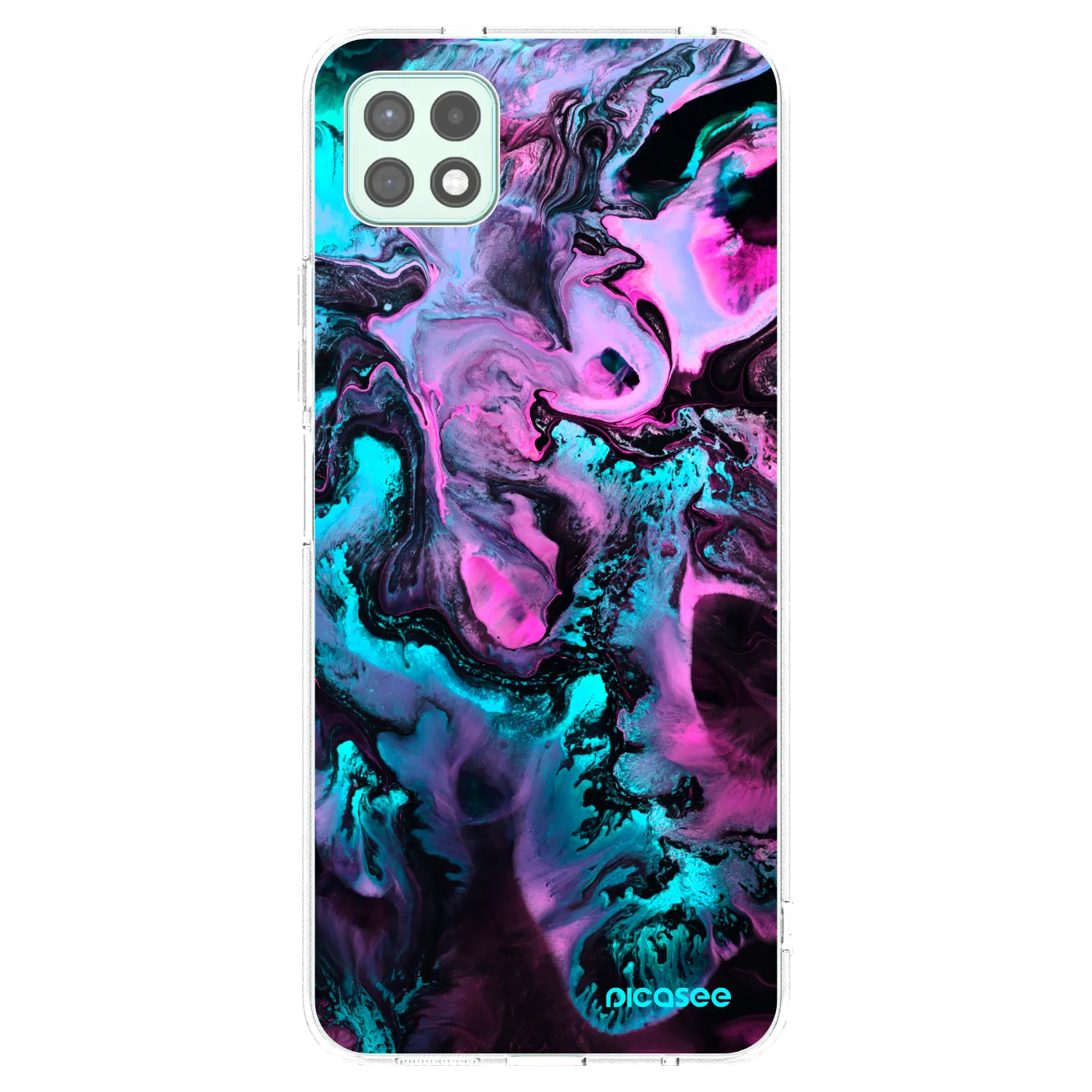 Picasee silikonowe przeźroczyste etui na Samsung Galaxy A22 A226B 5G - Lean