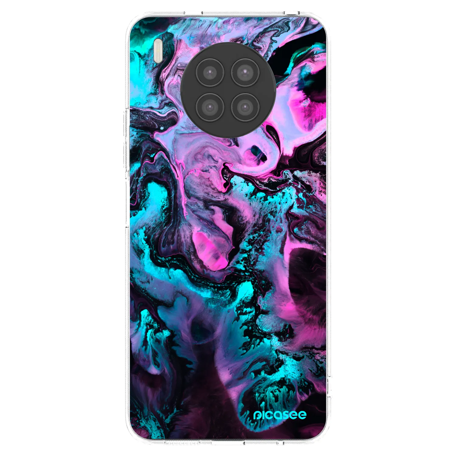 Picasee silikonowe przeźroczyste etui na Huawei Nova 8i - Lean