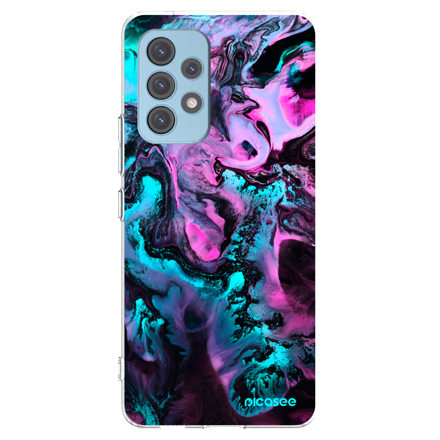 Picasee silikonowe przeźroczyste etui na Samsung Galaxy A53 5G A536 - Lean