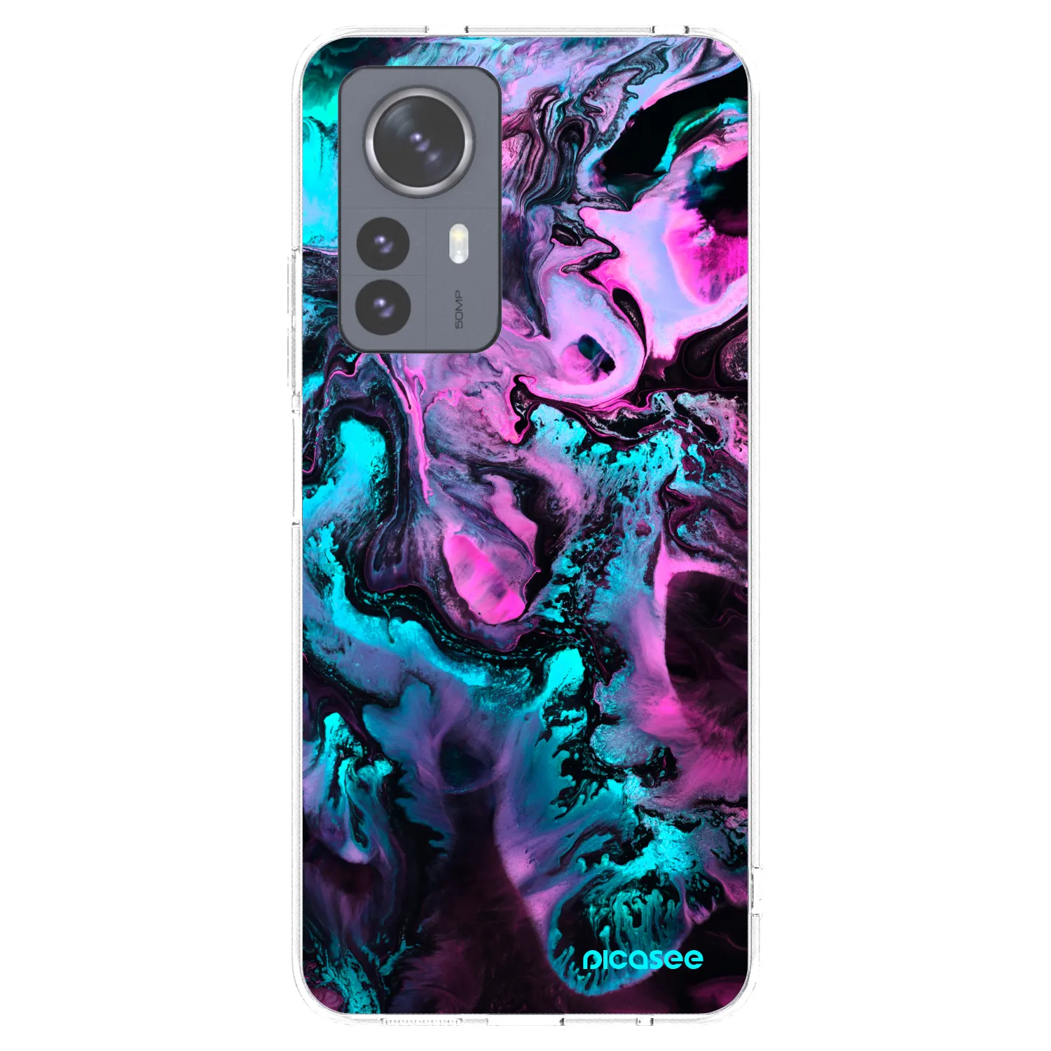 Picasee silikonowe przeźroczyste etui na Xiaomi 12 Pro - Lean