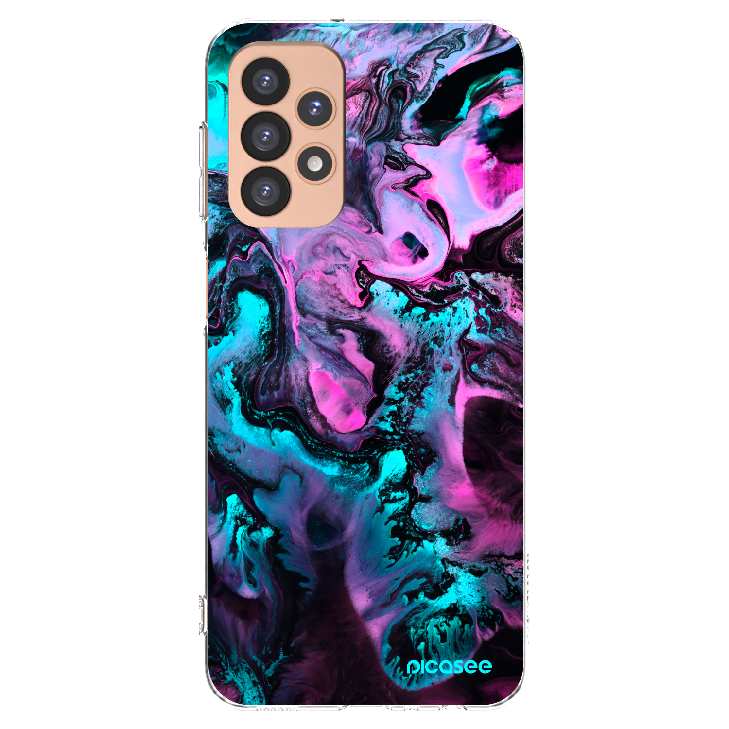 Picasee silikonowe przeźroczyste etui na Samsung Galaxy A23 A236B 5G - Lean