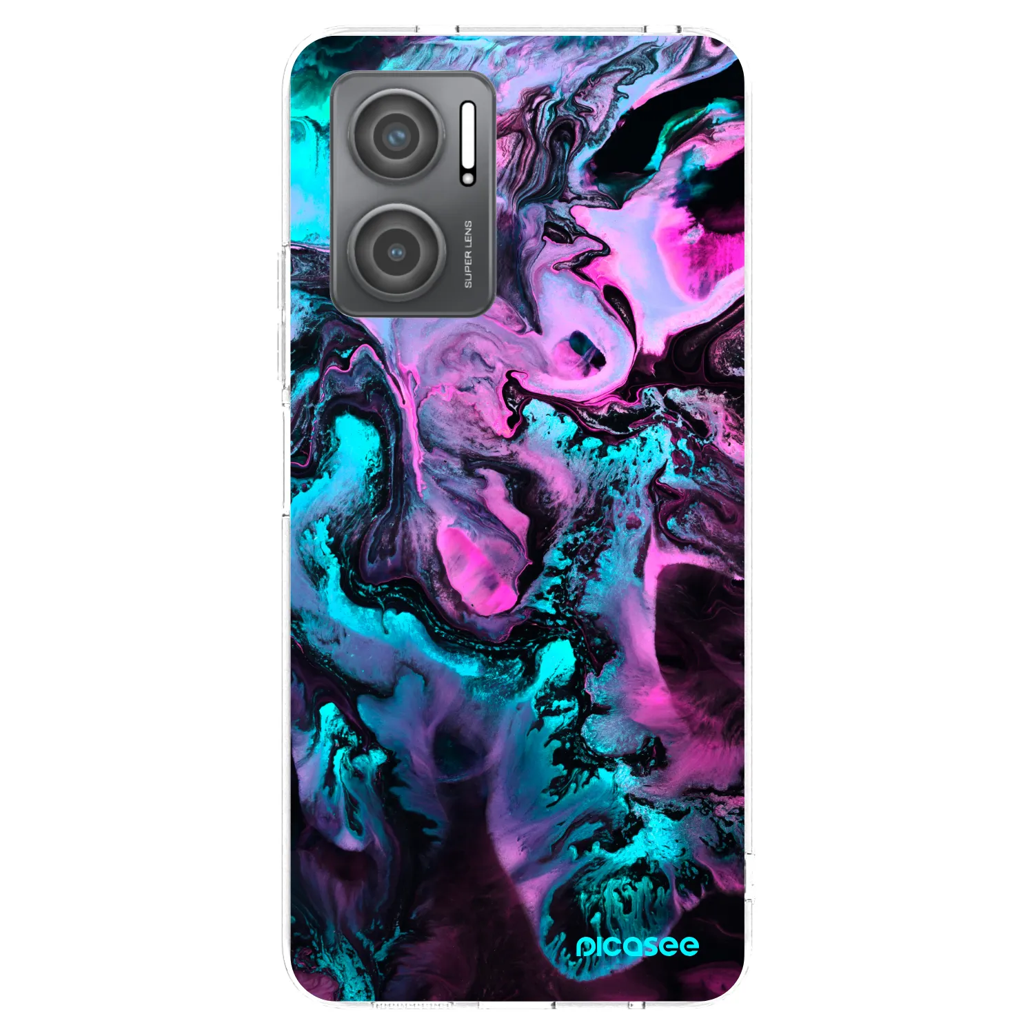 Picasee silikonowe przeźroczyste etui na Xiaomi Redmi 10 5G - Lean