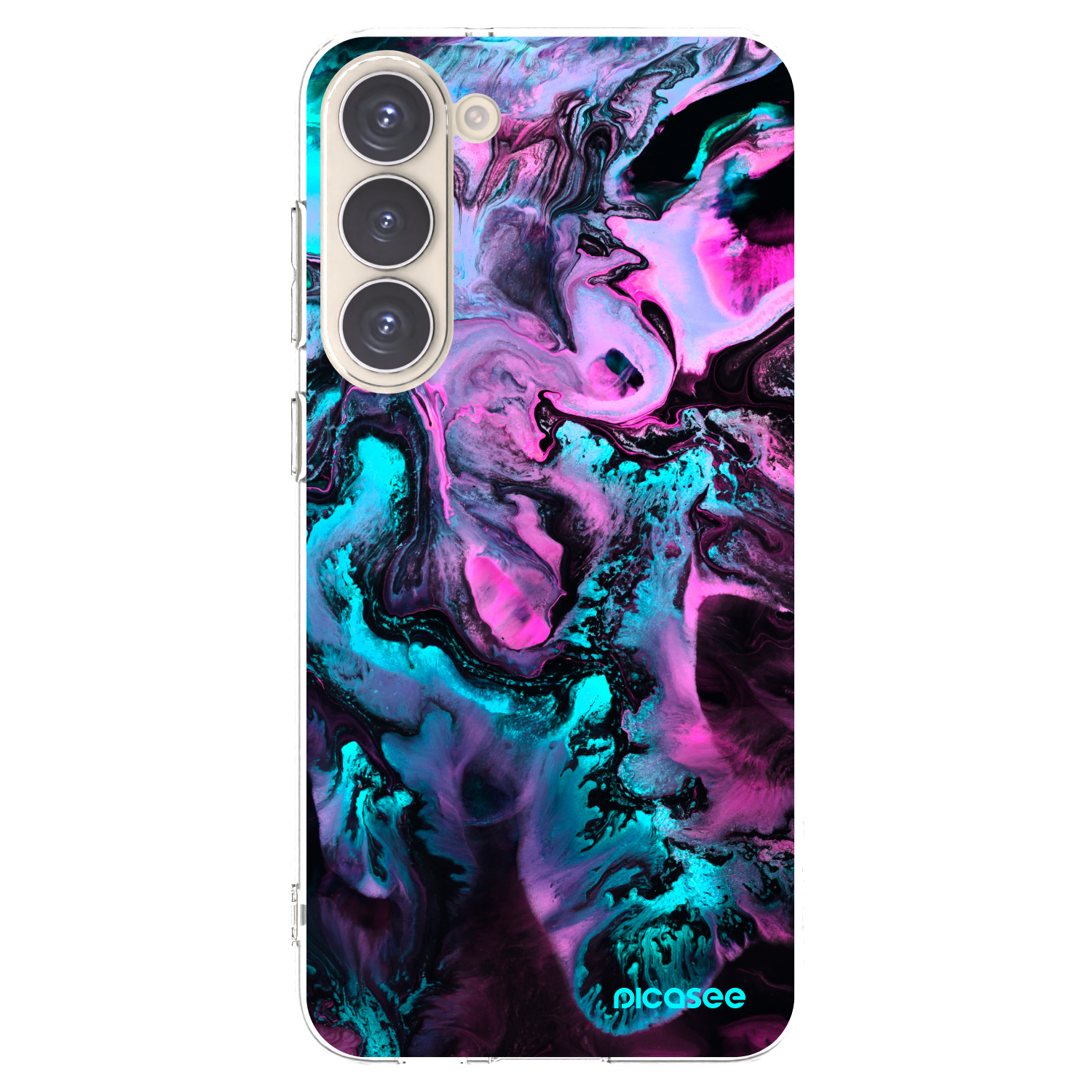 Picasee silikonowe przeźroczyste etui na Samsung Galaxy S23+ 5G - Lean